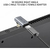Tech-Protect Ultraboost AA02 USB-C Angled Adapter - Gray - (27781-0)