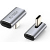 Tech-Protect Ultraboost AA03 USB-C Angled Adapter - Gray - (27782-0)