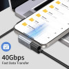 Tech-Protect Ultraboost AA03 USB-C Angled Adapter - Gray - (27782-0)