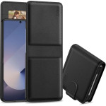 Tech-Protect Wallet Case For Samsung Galaxy Z Flip 7 - Black - (28161-0)