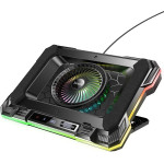 Hoco Laptop Cooler ����� Rgb �� ������������ 2200RPm ��� Stand ������� ��� �������� ����������� ��� 19'' - (DH20)