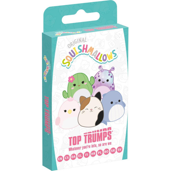 Winning Moves Top Trumps Specials: Squishmallows Standard Tuck Box Card Game (WM04560-ML1)