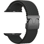 Beline Woven Nylon Parachute Strap For Apple Watch 38/40/41mm Black