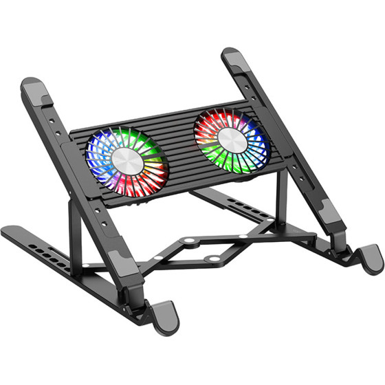 Hoco Laptop Cooler ����� �� ������� ��� 2 ������������� ��� �������� ����������� ��� 17.3'' - (DH17)