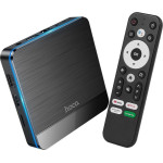 Hoco Tv Box 4K Uhd 60FPs �� Wifi RJ45 4GB Ram + 64GB Rom v5.0 Android9 - (DQ07 Primo)