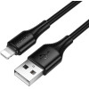 Hoco Cable Usb A To Lightning 2,4A 1 m X120 black