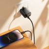 Hoco Cable Usb A To Lightning 2,4A 1 m X120 black