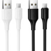 Hoco Cable Usb A To Micro Usb 2,4A 1 m X120 white
