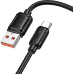 Hoco Cable Usb A To Type C 100W X115 1 m black
