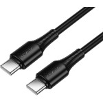 Hoco Cable Usb C To Usb C 3A 60W 1 m X120 black