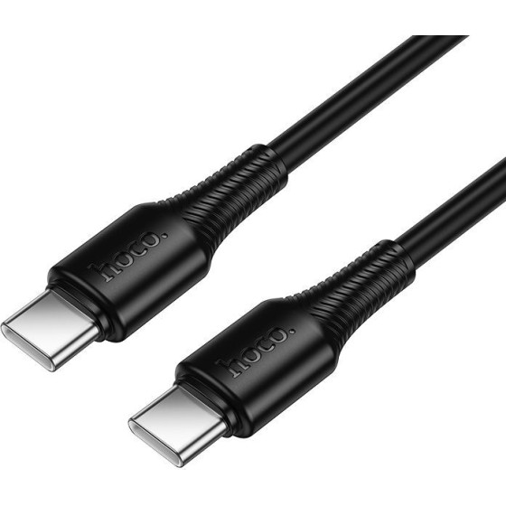Hoco Cable Usb C To Usb C 3A 60W 1 m X120 black