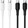 Hoco Cable Usb C To Usb C 3A 60W 1 m X120 white