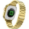 Hoco Smartwatch Y12 Ultra Smart Sports Watch (Call version) Light gold