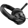 Hoco Wire Headphones Jack 3,5 Mm With Microphone W103 black