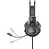 Hoco Wire Headphones Jack 3,5 Mm With Microphone W106 black