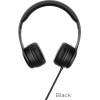 Hoco Wire Headphones Jack 3,5 Mm With Microphone W21 black
