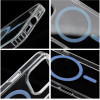Drop Glue Colorful Ring Mag Cover Compatible With Magsafe For Iphone 17 Pro Light Blue OEM