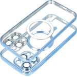 Electro Mag Cover Case Compatible With Magsafe For Iphone 17 Pro Blue OEM