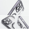 Electro Mag Cover Case Compatible With Magsafe For Iphone 17 Pro Max Black OEM