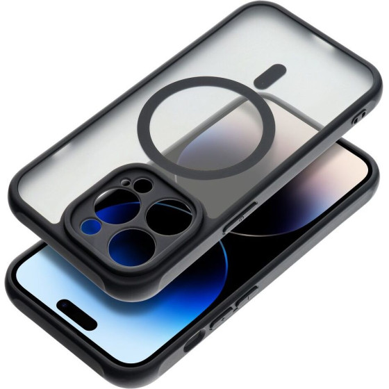 Full Matte Mag Cover Case Compatible With Magsafe For Iphone 17 Pro Black OEM
