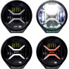 M-Tech ��������� ���������� Driving Light Black Series Led 12-48V 80W 5.700K 11.000lm 220mm Mtech - 1 ���. - (WLBC177)