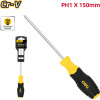 DELI ��������� �������� �� �������������� ����, ���������, PH1x150mm - (DL635150N)