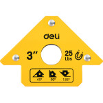 DELI ��������� ����� ����������� �� 45�/90�/135� ������, 3'', 11kg - (DL-HDW25)