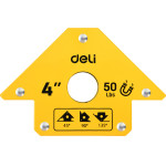 DELI ��������� ����� ����������� �� 45�/90�/135� ������, 4'', 22kg - (DL-HDW50)