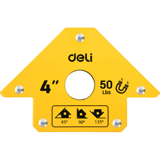 DELI ��������� ����� ����������� �� 45�/90�/135� ������, 4'', 22kg - (DL-HDW50)