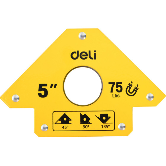 DELI ��������� ����� ����������� �� 45�/90�/135� ������, 5'', 34kg - (DL-HDW75)