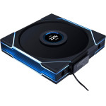 Lian Li Uni Fan TL-Lcd Wireless Reverse 140 Black (1pc) Case Fan - No Controller Included - (G99.14RTLLCD1W1B.00)