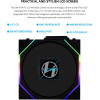 Lian Li Uni Fan TL-Lcd Wireless Reverse 140 Black (1pc) Case Fan - No Controller Included - (G99.14RTLLCD1W1B.00)