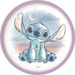 Stor: Stitch Cuddle Me - Non Slip Bicolor Premium Plate (10993)