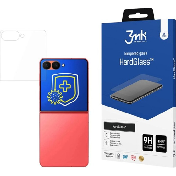 3MK Hardglass - Tempered Glass For Samsung Galaxy Z Flip 7 (front) - (3MK_5903108668866)