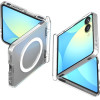 Spigen Ultra Hybrid Pro Mag Magsafe - Case For Samsung Galaxy Z Flip 7 (Clear/White) - (ACS09559)