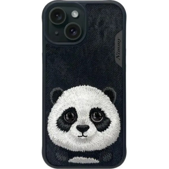 Nimmy Big Eyed Pet 2.0 Panda Case For Iphone 15 - Black - (NIM000071-0)