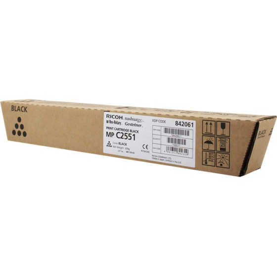Toner Copier Ricoh MPC2551E Black - (842465)