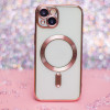 TFO Color Chrome Mag Case For Iphone 17 Pro Rose gold