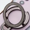 Phone Stand Circle Glitter - stick-On - Black OEM