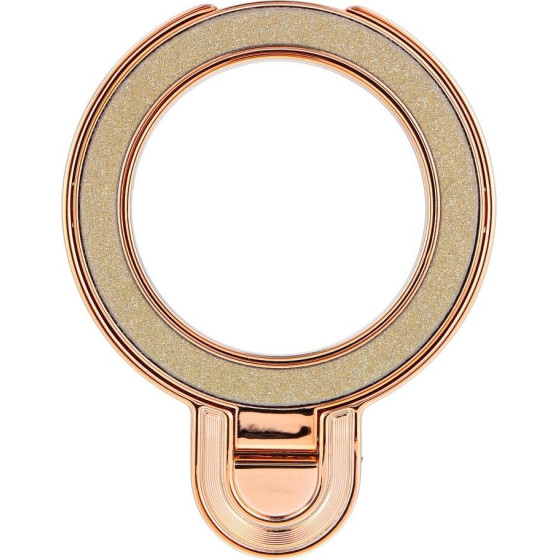 Phone Stand Circle Glitter - stick-On - Gold OEM