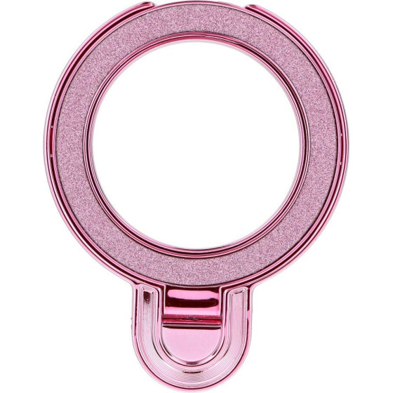 Phone Stand Circle Glitter - stick-On - Pink OEM