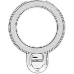 Phone Stand Circle Glitter - stick-On - Silver OEM