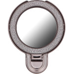 Phone Stand Circle Mirror - stick-On - Black OEM