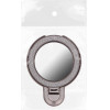Phone Stand Circle Mirror - stick-On - Black OEM