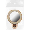 Phone Stand Circle Mirror - stick-On - Gold OEM