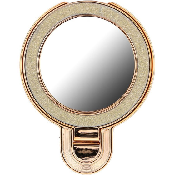 Phone Stand Circle Mirror - stick-On - Gold OEM