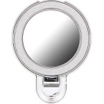 Phone Stand Circle Mirror - stick-On - Silver OEM