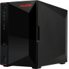 Asustor Nas Nimbustor 2 Gen2 2-Bay 3,5''/4x M.2 Nvme slots/ Intel Celeron Quad-Core/4GB DDR4/2x2.5GBe Port - (AS5402T)