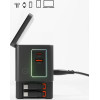 SBS Power Dock 6-in-1 With MagSafe, Stand, And USB-C Cables 65W - Black - (TEWIRMAG105W)