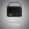 SBS Powerbank 10000mAh Pd 35W With Lcd Display - Gray - (TTBB10000LCDPD35)